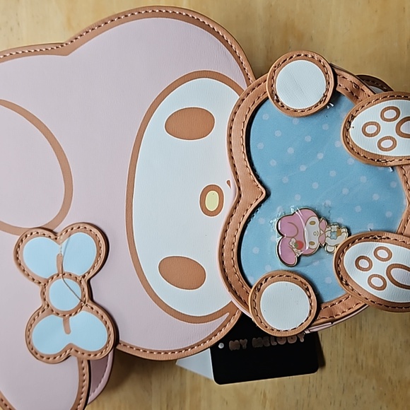 My Melody Pink and Blue Crossbody Bag - Picture 14 of 15